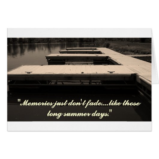 Docks With Message Cards (Front Horizontal)