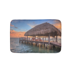 Dockside Sunrise Bath Mat