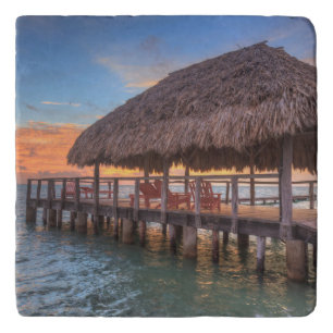 Dockside Sunrise Trivet