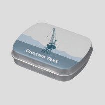 Dockyard Crane Candy Tin