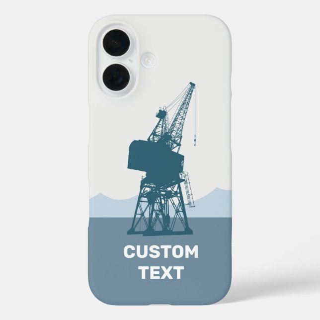 Dockyard Crane Case-Mate iPhone Case (Back)