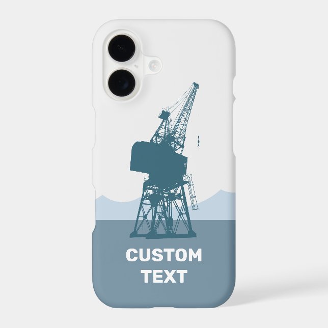 Dockyard Crane Case-Mate iPhone Case (Back)