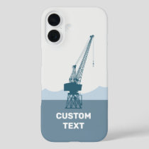 Dockyard Crane iPhone 16 Case