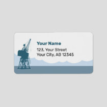 Dockyard Crane Label