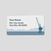 Dockyard Crane Label