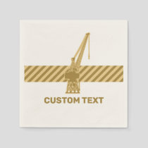 Dockyard Crane Napkins