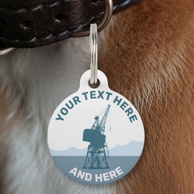 Dockyard Crane Pet ID Tag (Creator Uploaded)