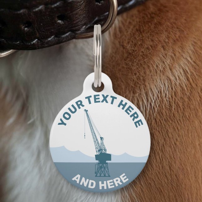 Dockyard Crane Pet ID Tag (Creator Uploaded)