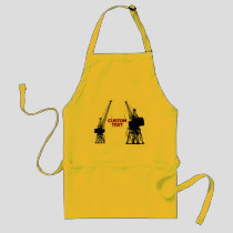 Dockyard Cranes Adult Apron