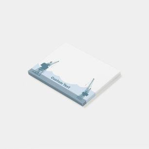 Dockyard Cranes Post-it Notes