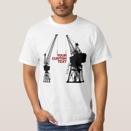 Dockyard Cranes T_Shirt