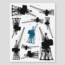 Dockyard Cranes Temporary Tattoos