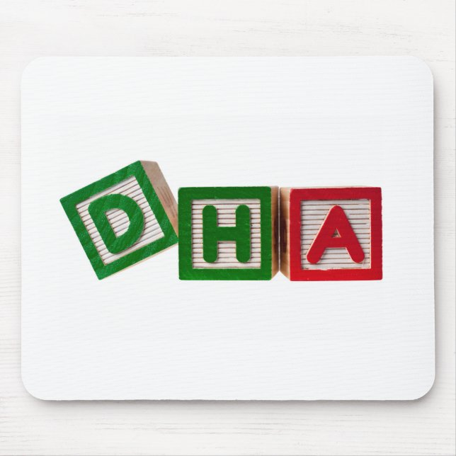 Docosahexaenoic acid mouse pad (Front)