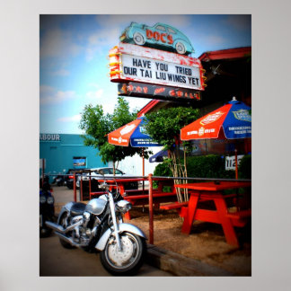 Doc's in Austin, Texas Poster