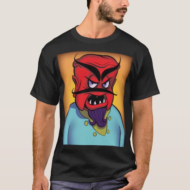 Docto Dweevil from Defenders of Monstro City T-Shirt (Front)