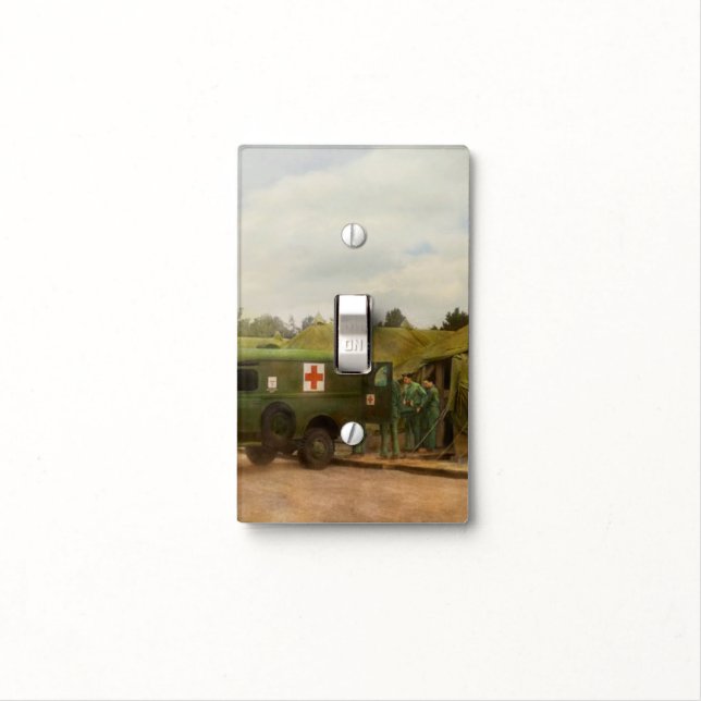 Doctor - 1942 - Transferring the patient Light Switch Cover (In Situ)