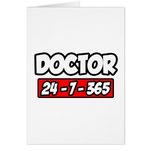 Doctor 24-7-365 cards (Front)