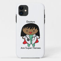 Doctor African American Female Hero Personalize