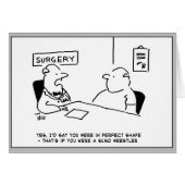 Doctor and Patient Overweight Obesity Sumo Cartoon (Front Horizontal)