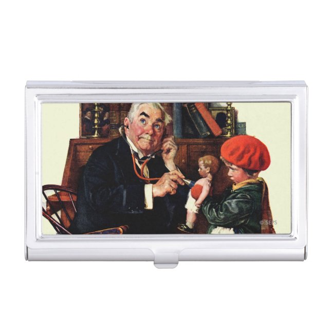 Doctor and the Doll Business Card Holder (Front)