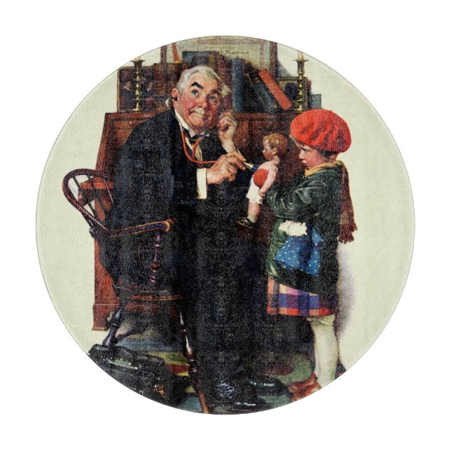 Doctor and the Doll Cutting Board (Front)