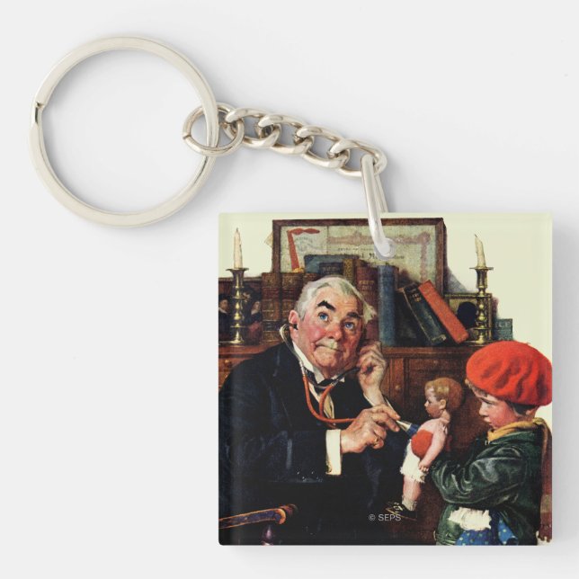 Doctor and the Doll Keychain (Front)