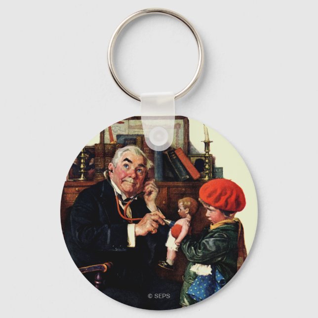 Doctor and the Doll Keychain (Front)
