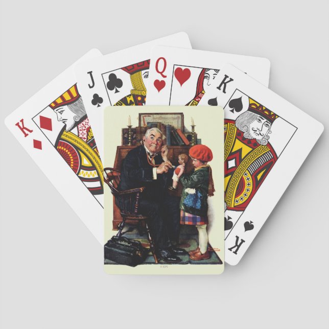 Doctor and the Doll Poker Cards (Back)