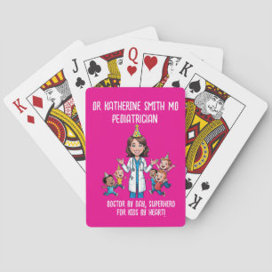 DOCTOR antistress pediatrician medical  Poker Cards