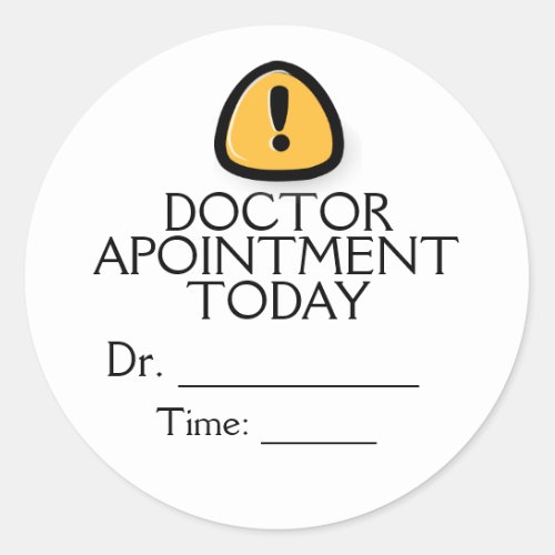 Doctor Appointment Calendar Stickers