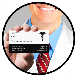 Doctor Appointment Reminder Card