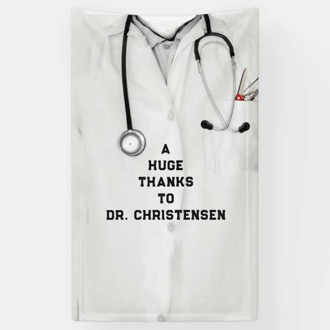 Doctor Appreciation Banner (Vertical)