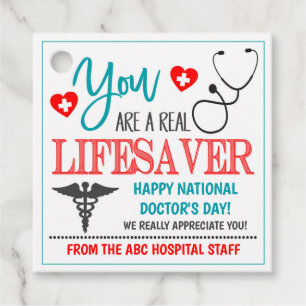 Doctor Appreciation Gift Tag