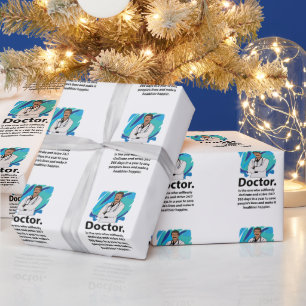 Doctor Appreciation Wrapping Paper