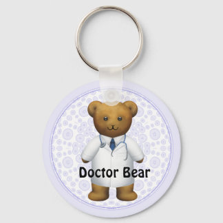 Doctor Bear - Teddy Bear Keychain