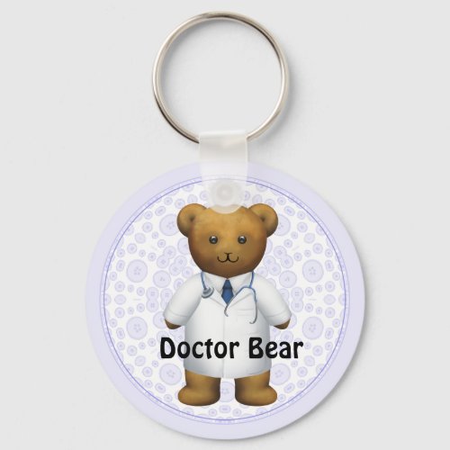 Doctor Bear _ Teddy Bear Keychain