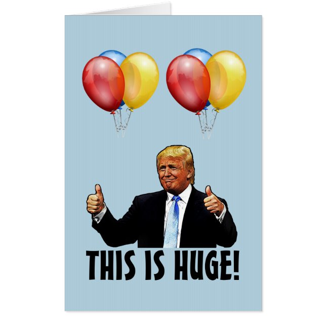 DOCTOR BIRTHDAY OVERSIZED GIANT TRUMP CARDS (Front)