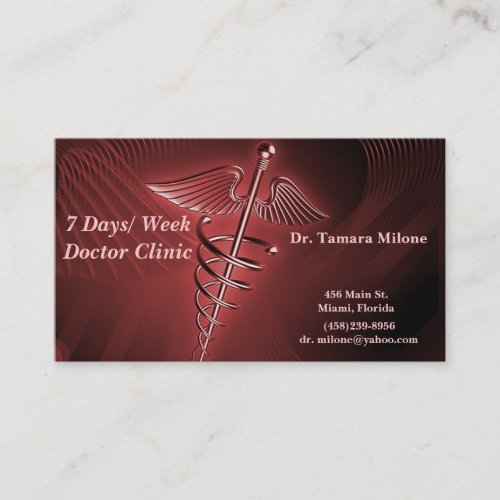 Doctor Business Card