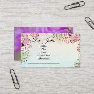 Doctor business card