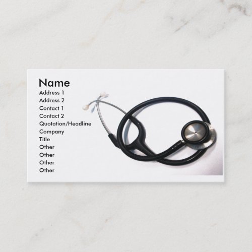 Doctor Business Card