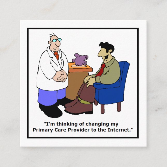 Doctor Business cards Funny Doctor Business Cards (Front)
