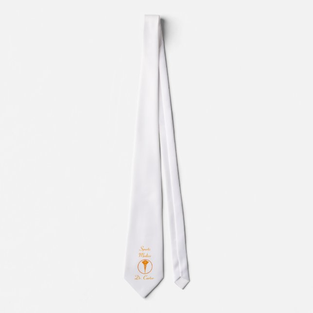 Doctor Carter Professional Hospital Clinic Tie (Front)