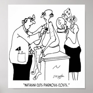 Doctor Cartoon 2062 Poster