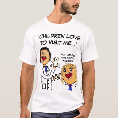 Doctor Cartoon Joke T_Shirt