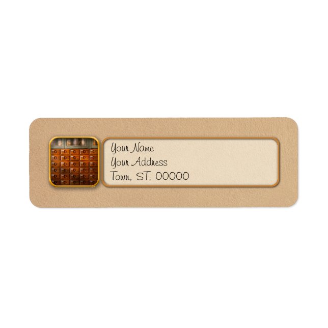 Doctor - Chef - It's a draw Label (Front)