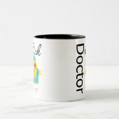 Doctor Chick Two-Tone Coffee Mug (Center)