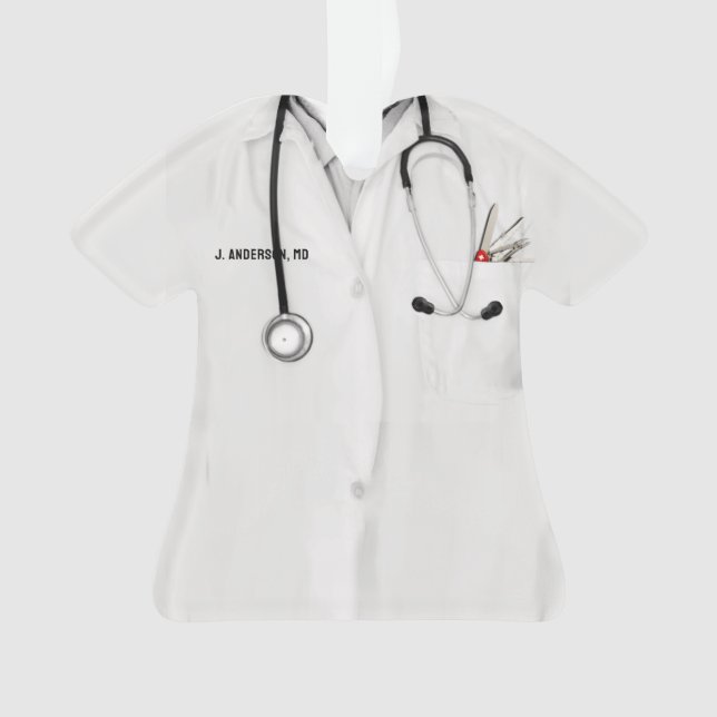 Doctor Christmas Collectible Ornament (Front)