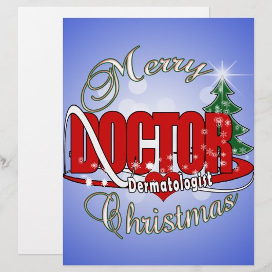 DOCTOR CHRISTMAS Dermatologist (Front/Back)