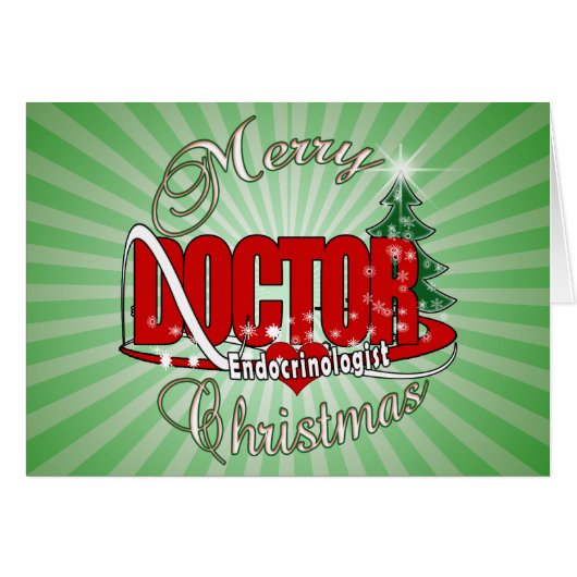 DOCTOR CHRISTMAS Endocrinologist (Front Horizontal)