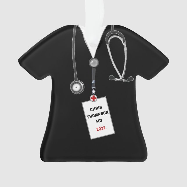 Doctor Collectible 2025 Ornament (Front)